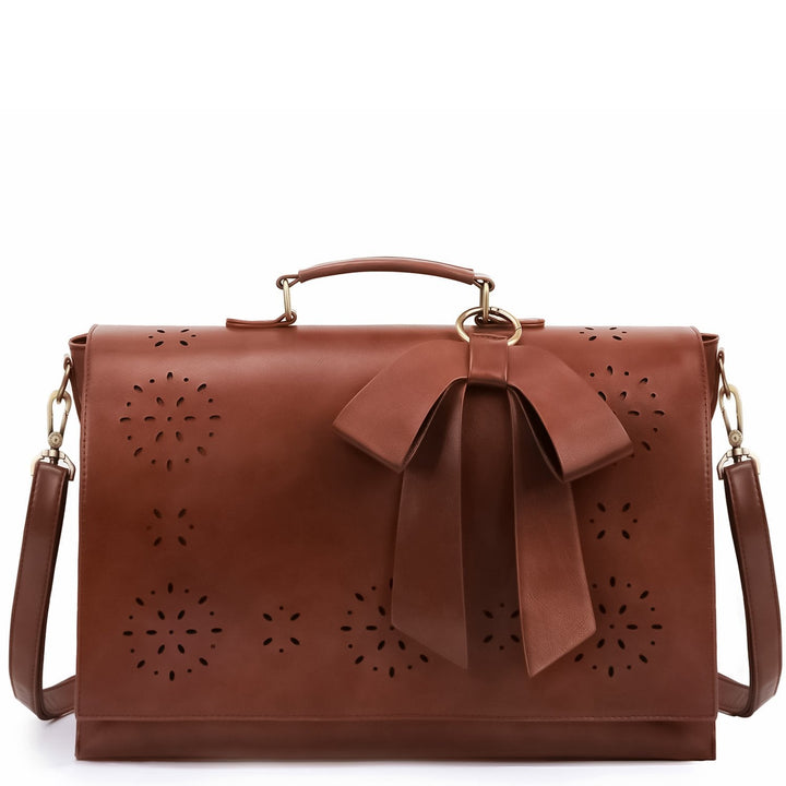 Victoria's Elegant Bow-Tie Satchel