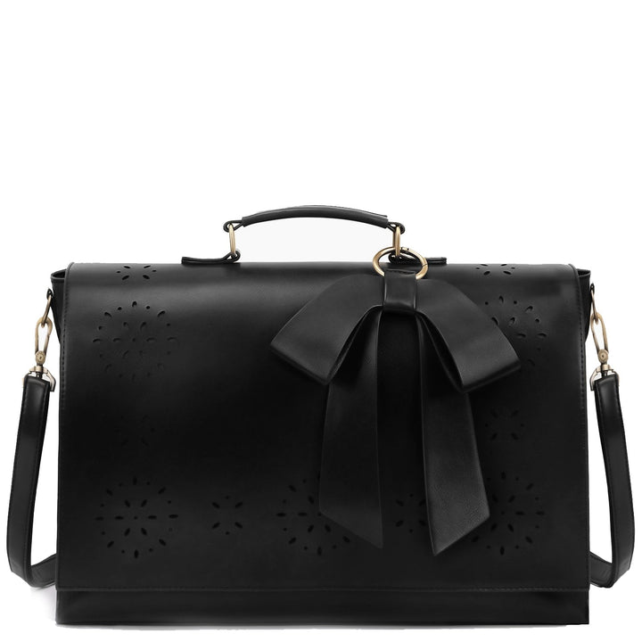 Victoria's Elegant Bow-Tie Satchel