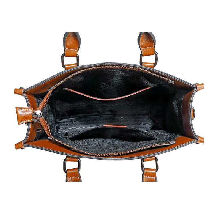 Elegant Leather Tote - Classic and Functional (BUY 1 GET 1 FREE)