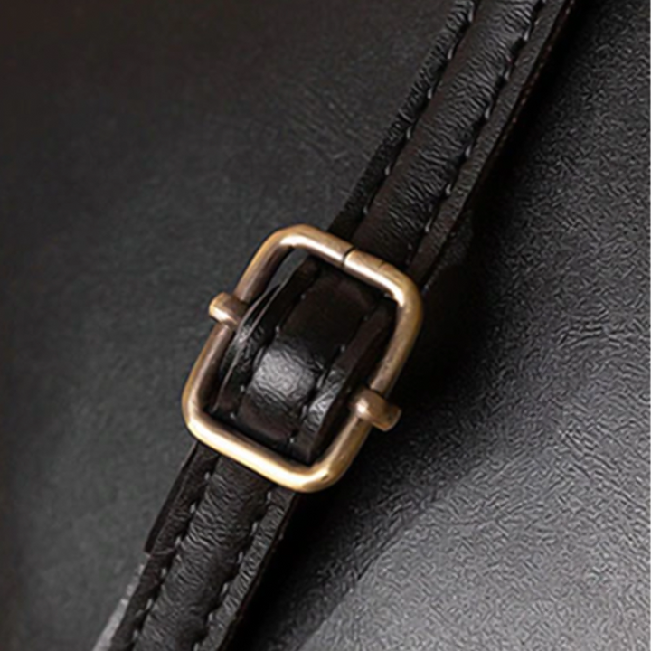Vintage Kiss-Lock Leather Bag - Victoria's Retro Chic Essential