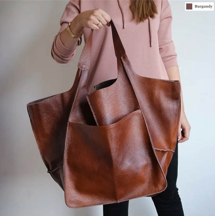 Victoria's Timeless Allure | Sophisticated Leather Bag