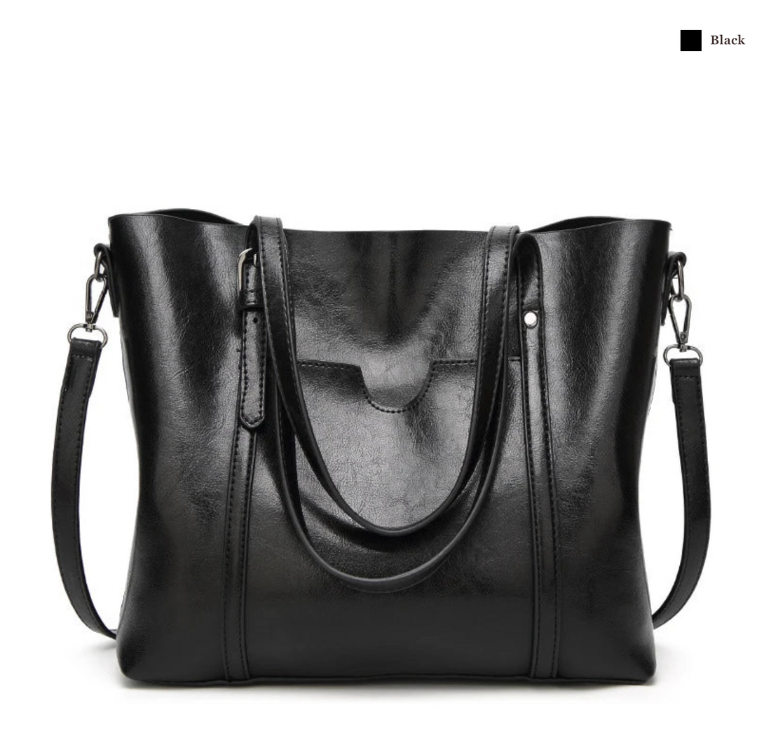 Victoria's Refined Elegance | Luxury Leather Handbag