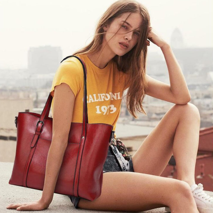 Leather Tote Bag (BUY 1 GET 1 FREE)
