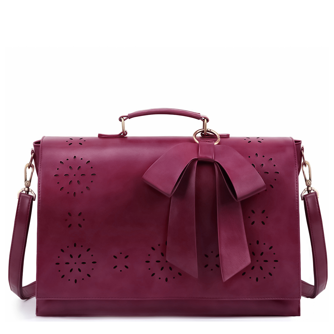 Victoria's Elegant Bow-Tie Satchel