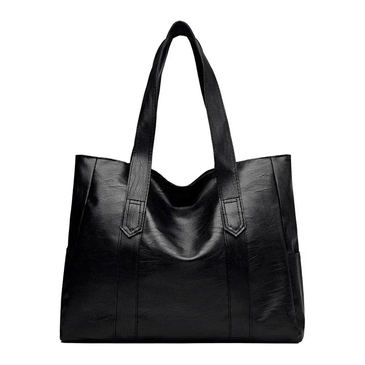 Victoria's Minimalist Luxe  Soft Leather Shoulder Bag