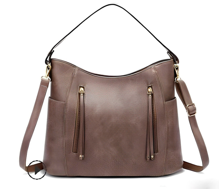 Victoria's Timeless Elegance | Vintage Leather Bag