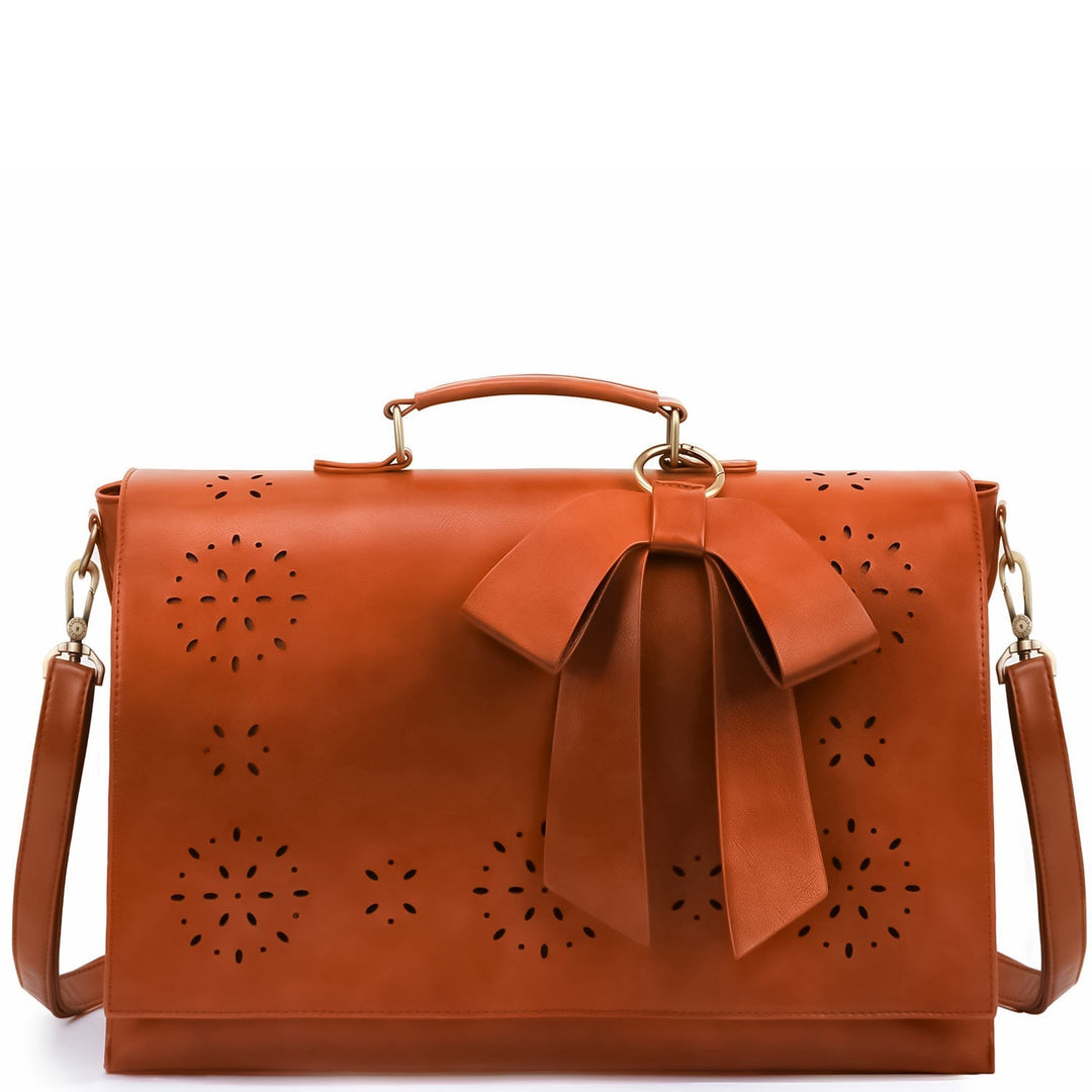 Victoria's Elegant Bow-Tie Satchel