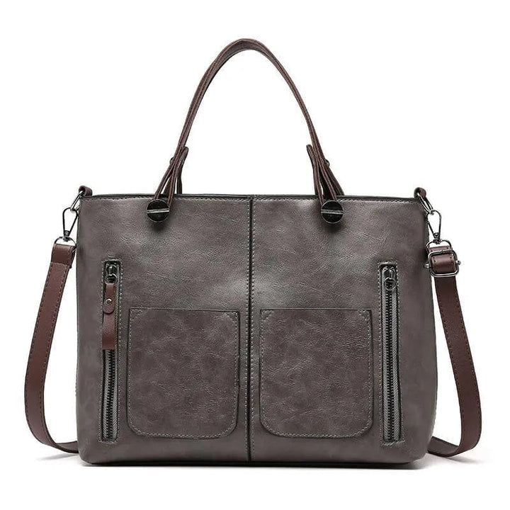 Victoria's Timeless Elegance | Trendy Leather Shoulder Bag