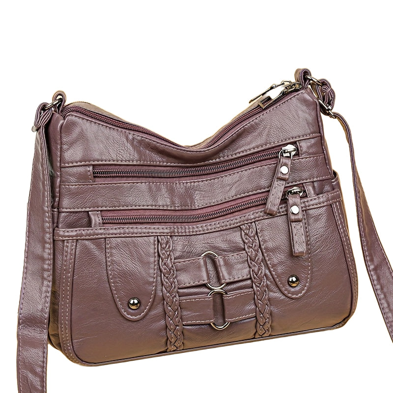 Victoria's Rivet-Accented Crossbody  Anti-Theft Crossbody Bag